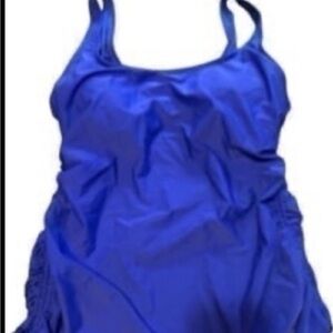 Kona Sol Women's Vibrant Blue One Piece Swimsuit